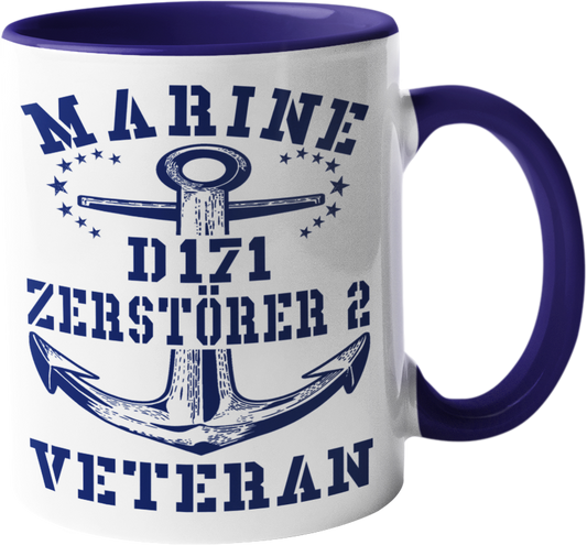 Kaffeebecher D171 ZERSTÖRER 2 MV Anker