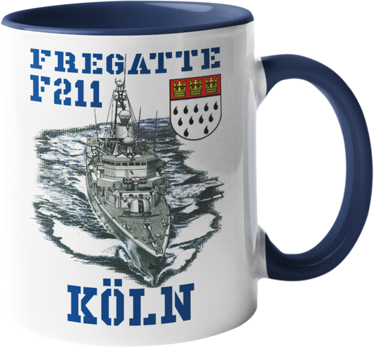 Kaffeebecher Fregatte F211 KÖLN