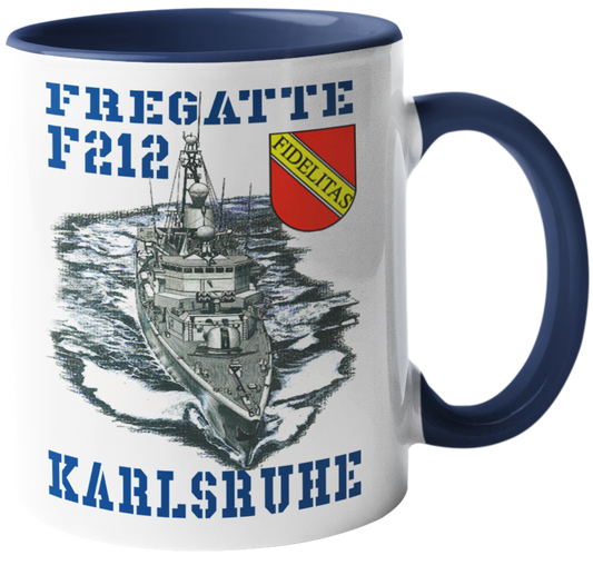 Kaffeebecher Fregatte F212 KARLSRUHE
