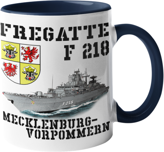 Kaffeebecher Fregatte F218 MECKLENBURG-VORPOMMERN