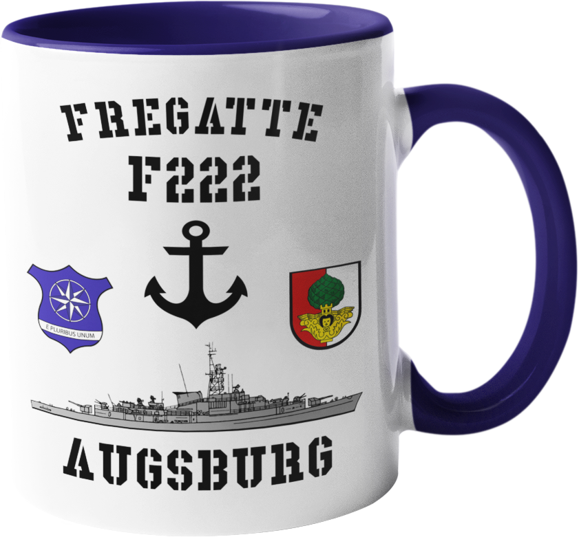 Kaffeebecher Fregatte F222 AUGSBURG Anker