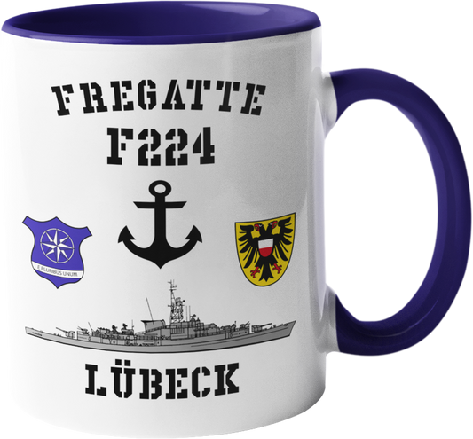 Kaffeebecher Fregatte F224 LÜBECK Anker
