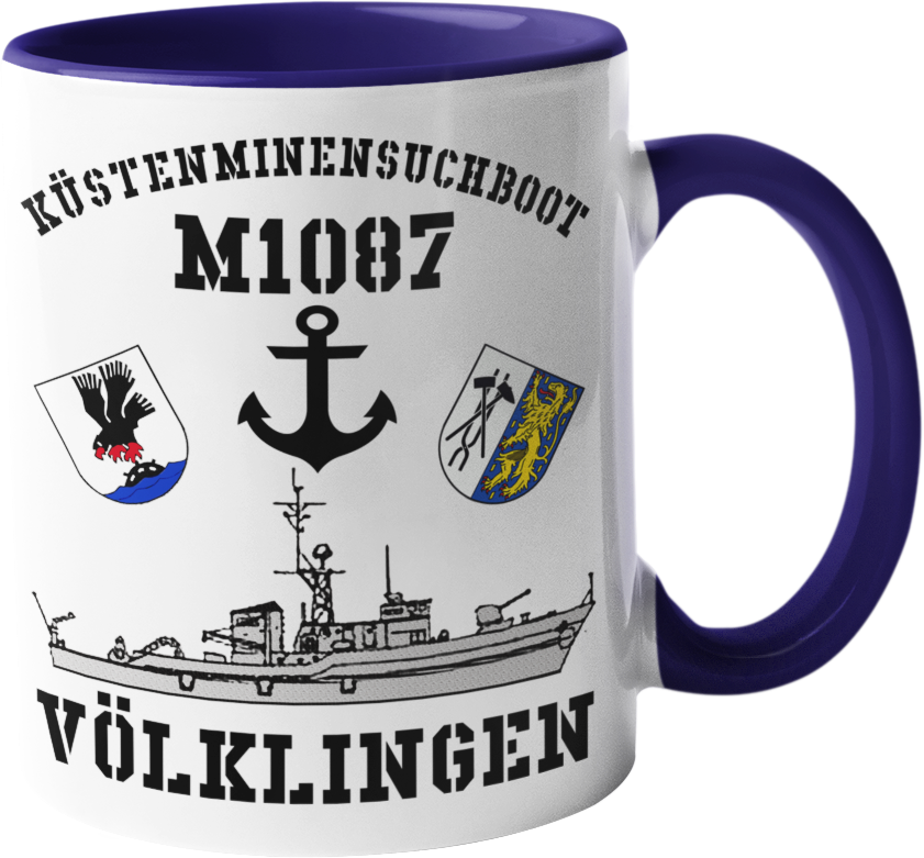 Kaffeebecher KM-Boot M1087 VÖLKLINGEN