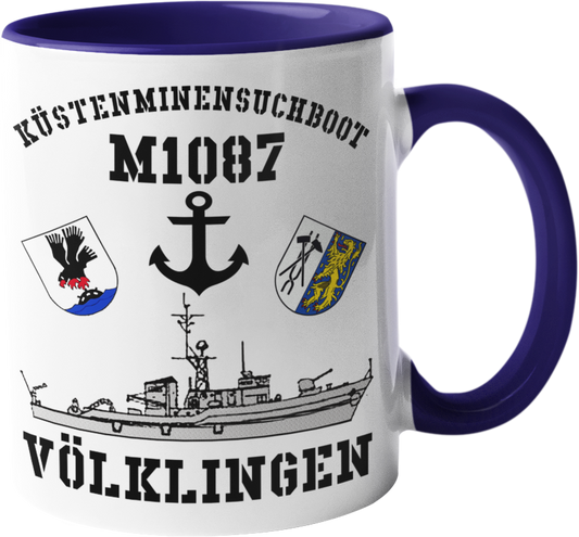 Kaffeebecher KM-Boot M1087 VÖLKLINGEN