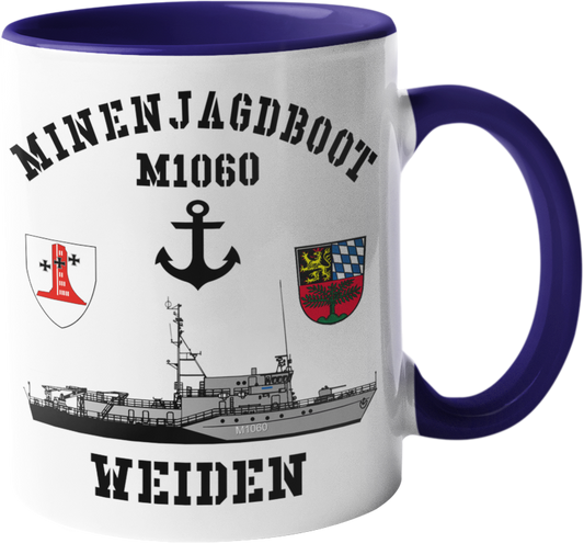 Kaffeebecher Mij.-Boot M1060 WEIDEN 1.MSG