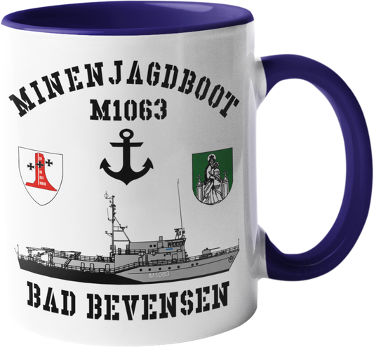 Kaffeebecher Mij.-Boot M1063 BAD BEVENSEN 1.MSG