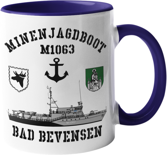 Kaffeebecher Mij.-Boot M1063 BAD BEVENSEN 3.MSG