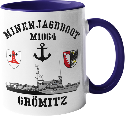Kaffeebecher Mij.-Boot M1064 GRÖMITZ 1.MSG