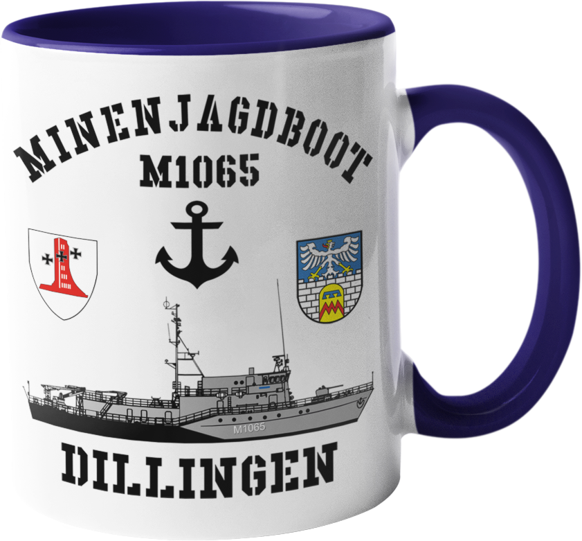 Kaffeebecher Mij.-Boot M1065 DILLINGEN 1.MSG