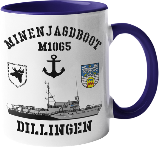 Kaffeebecher Mij.-Boot M1065 DILLINGEN 3.MSG