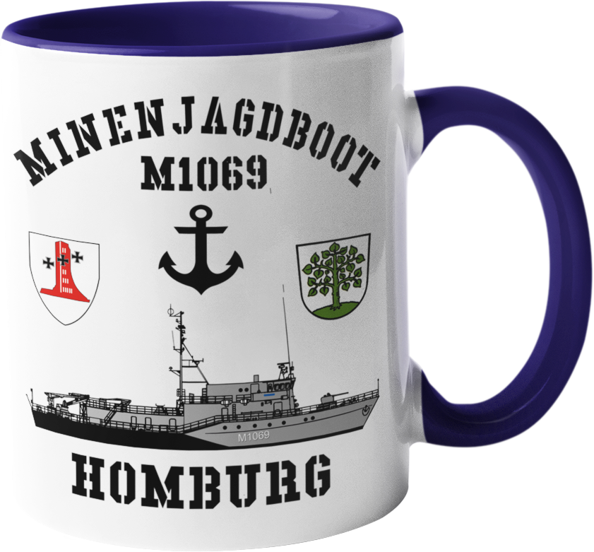 Kaffeebecher Mij.-Boot M1069 HOMBURG 1.MSG