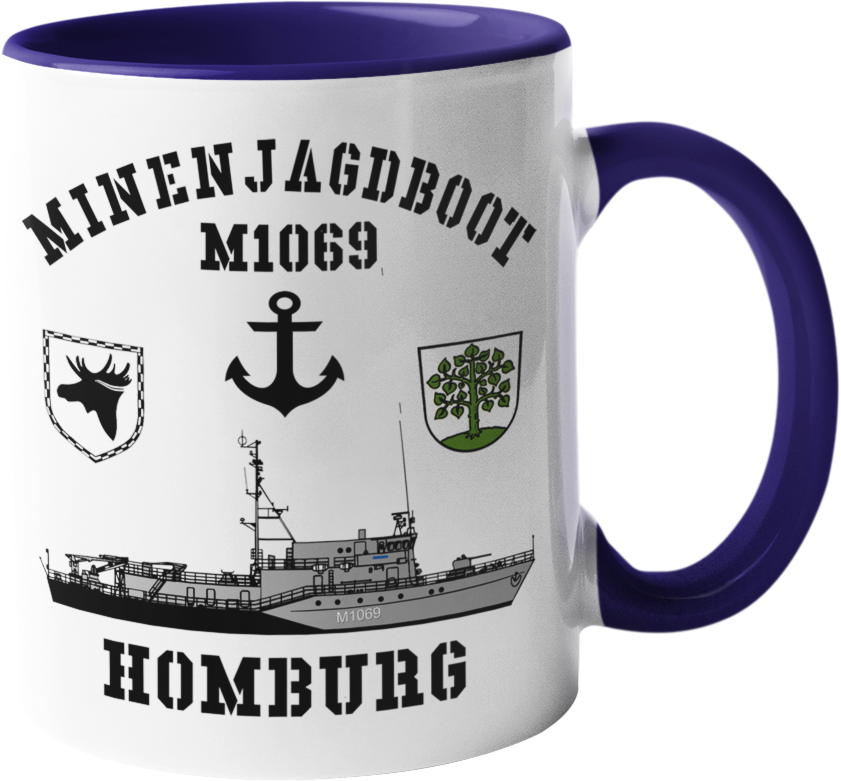 Kaffeebecher Mij.-Boot M1069 HOMBURG 3.MSG