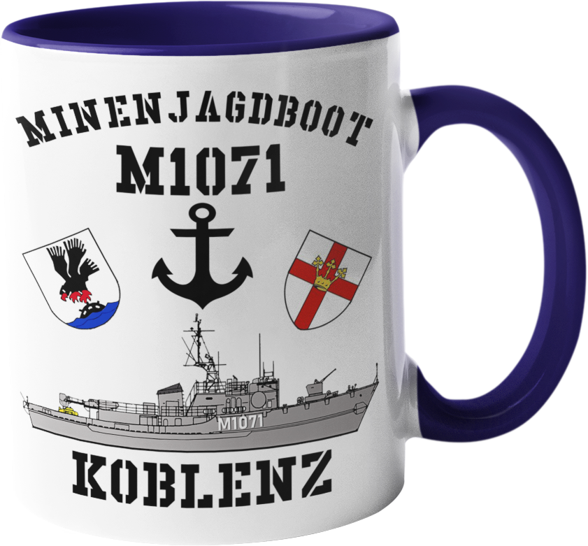 Kaffeebecher Mij.-Boot M1071 KOBLENZ