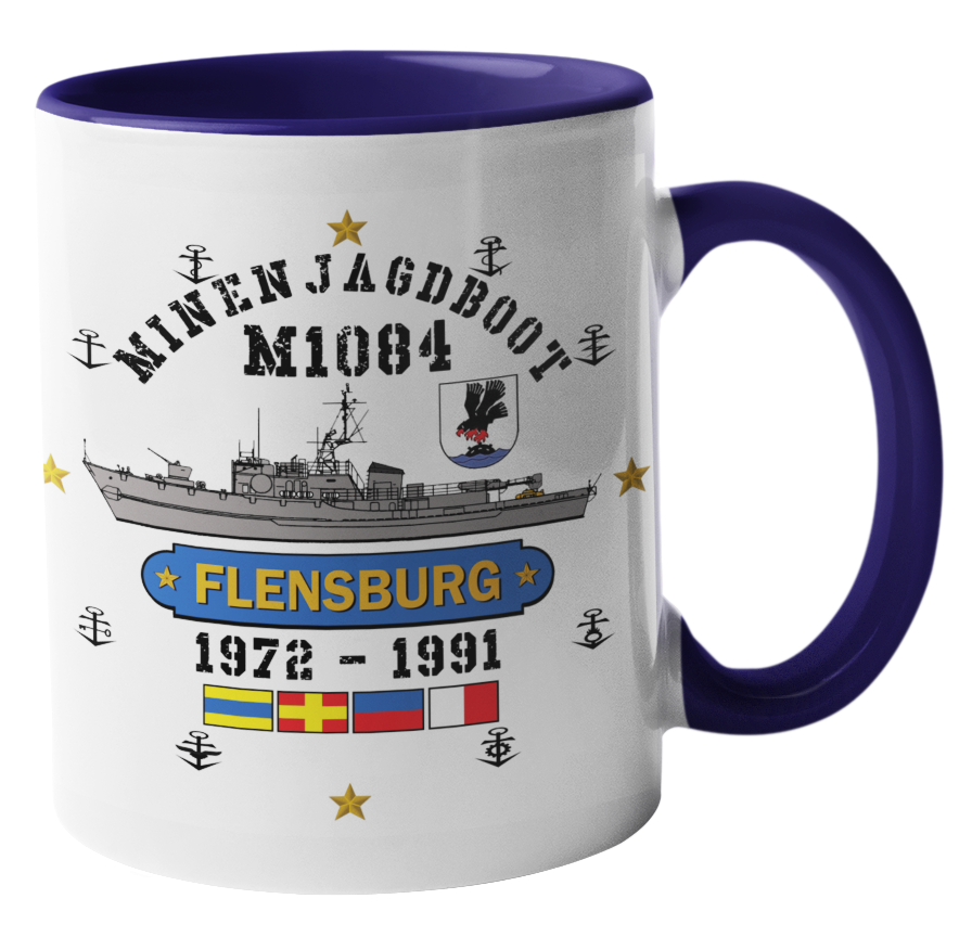 Kaffeebecher Mij.-Boot M1084 FLENSBURG