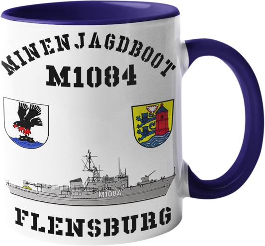 Kaffeebecher Mij.-Boot M1084 FLENSBURG