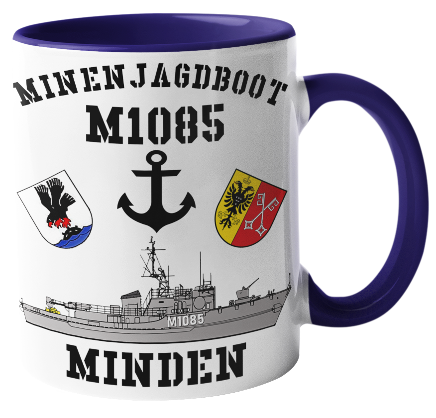 Kaffeebecher Mij.-Boot M1085 MINDEN