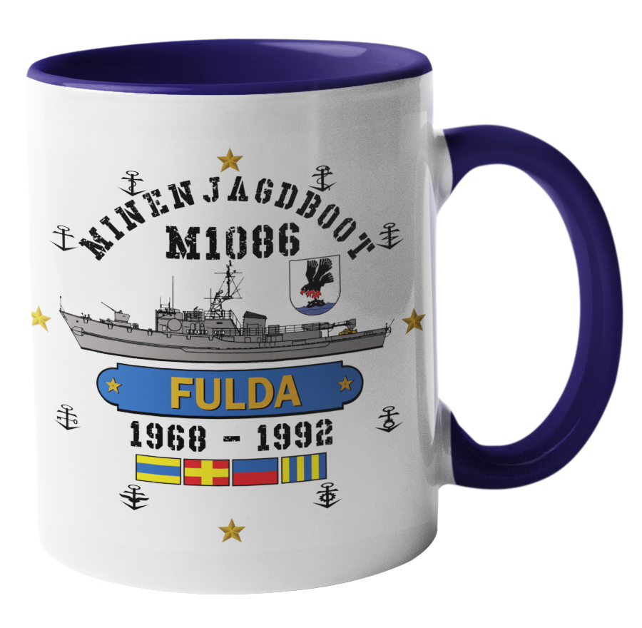 Kaffeebecher Mij.-Boot M1086 FULDA