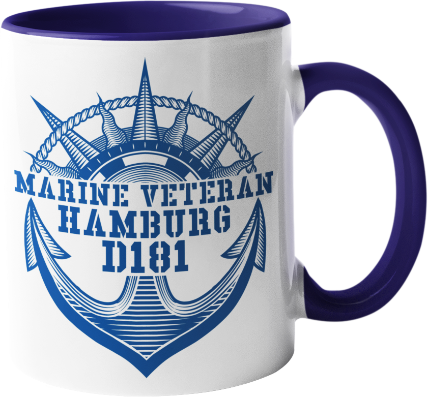 Kaffeebecher MARINE VETERAN D181 HAMBURG