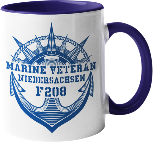 Kaffeebecher Marine Veteran Fregatte F208 NIEDERSACHSEN