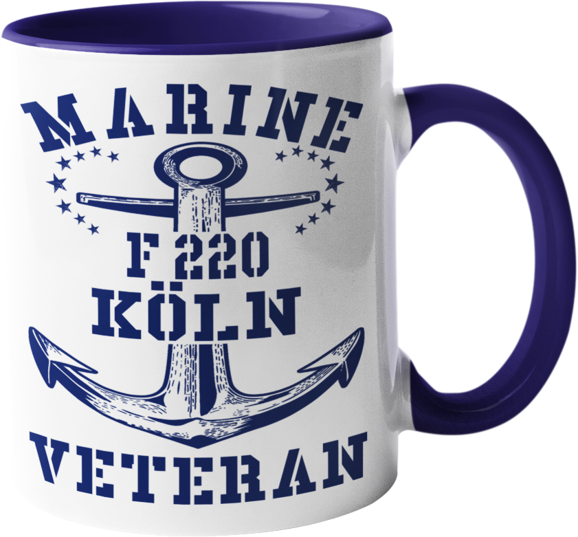 Kaffeebecher Fregatte F220 KÖLN MV ANKER