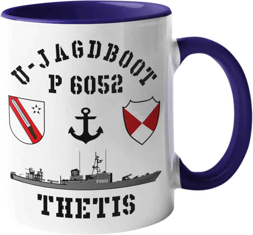 Kaffeebecher U-Jagdboot P6052 THETIS