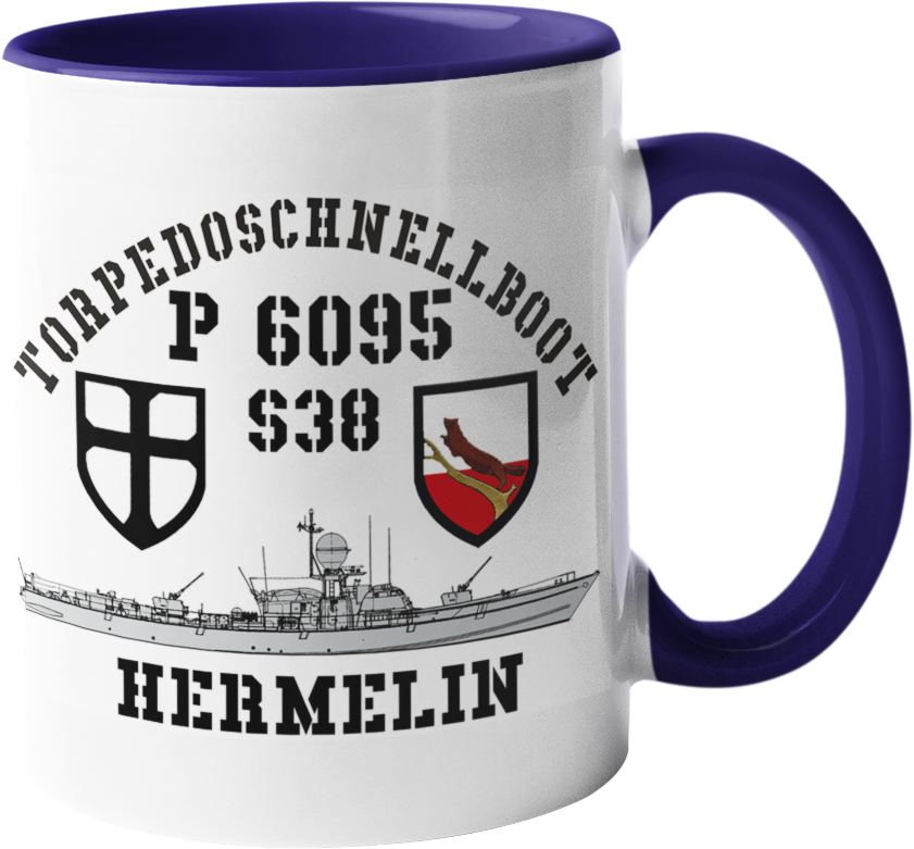 Kaffeebecher Torpedoschnellboot S38 HERMELIN