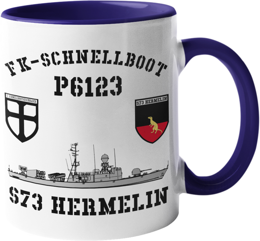 Kaffeebecher P6123 S73 HERMELIN 7.SG