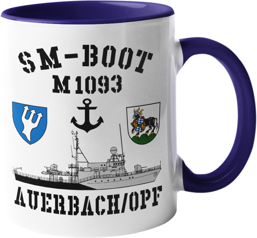 Kaffeebecher SM-Boot M1093 AUERBACH/OPF Anker