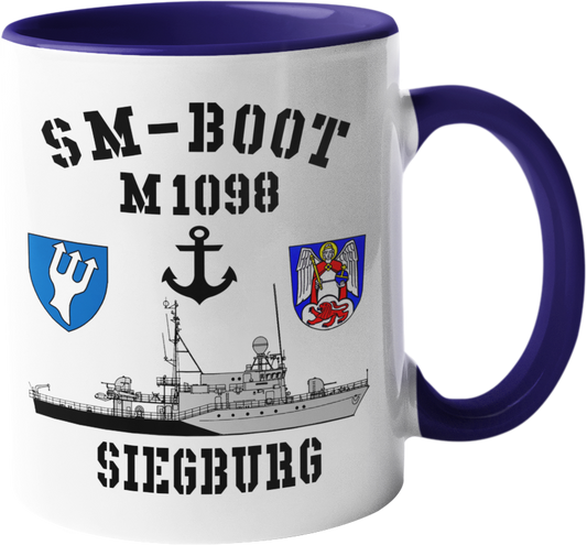 Kaffeebecher SM-Boot M1098 SIEGBURG Anker