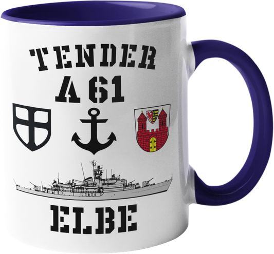 Kaffeebecher Tender A61 ELBE 7.SG Anker