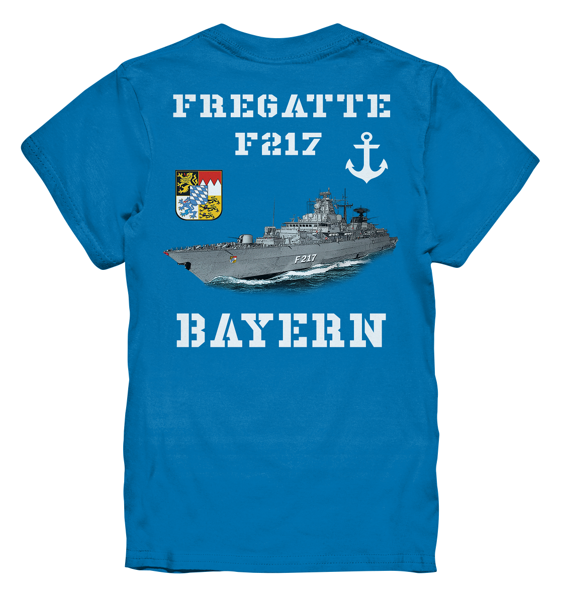 Fregatte F217 BAYERN beidseitig - Kids Premium Shirt
