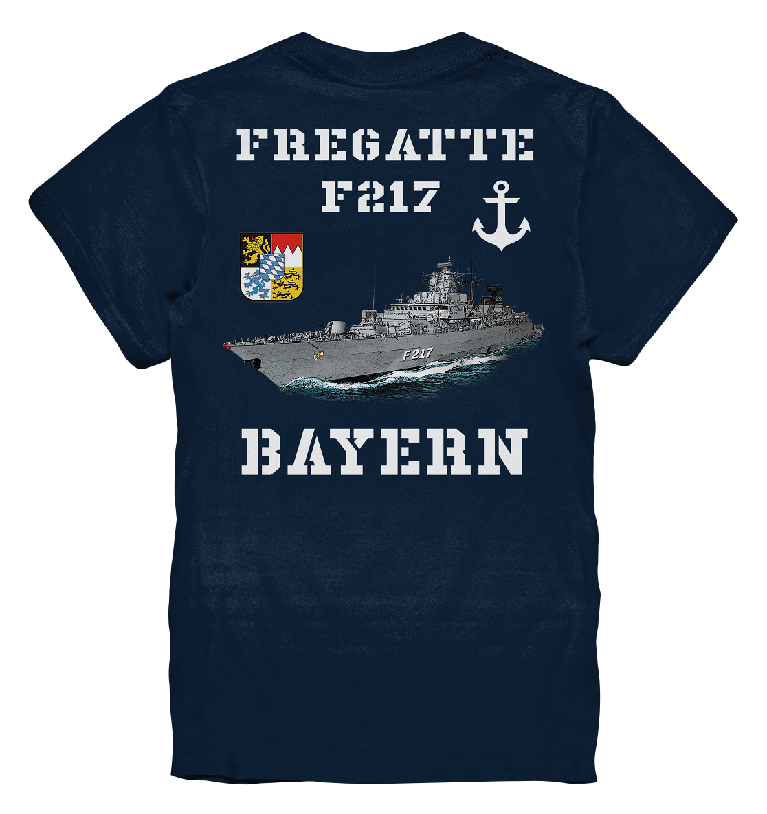 Fregatte F217 BAYERN beidseitig - Kids Premium Shirt