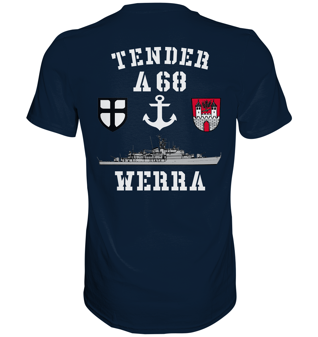 Tender A68 WERRA Operation SÜDFLANKE - Premium Shirt