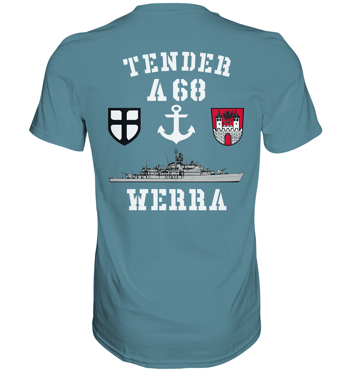 Tender A68 WERRA Operation SÜDFLANKE - Premium Shirt