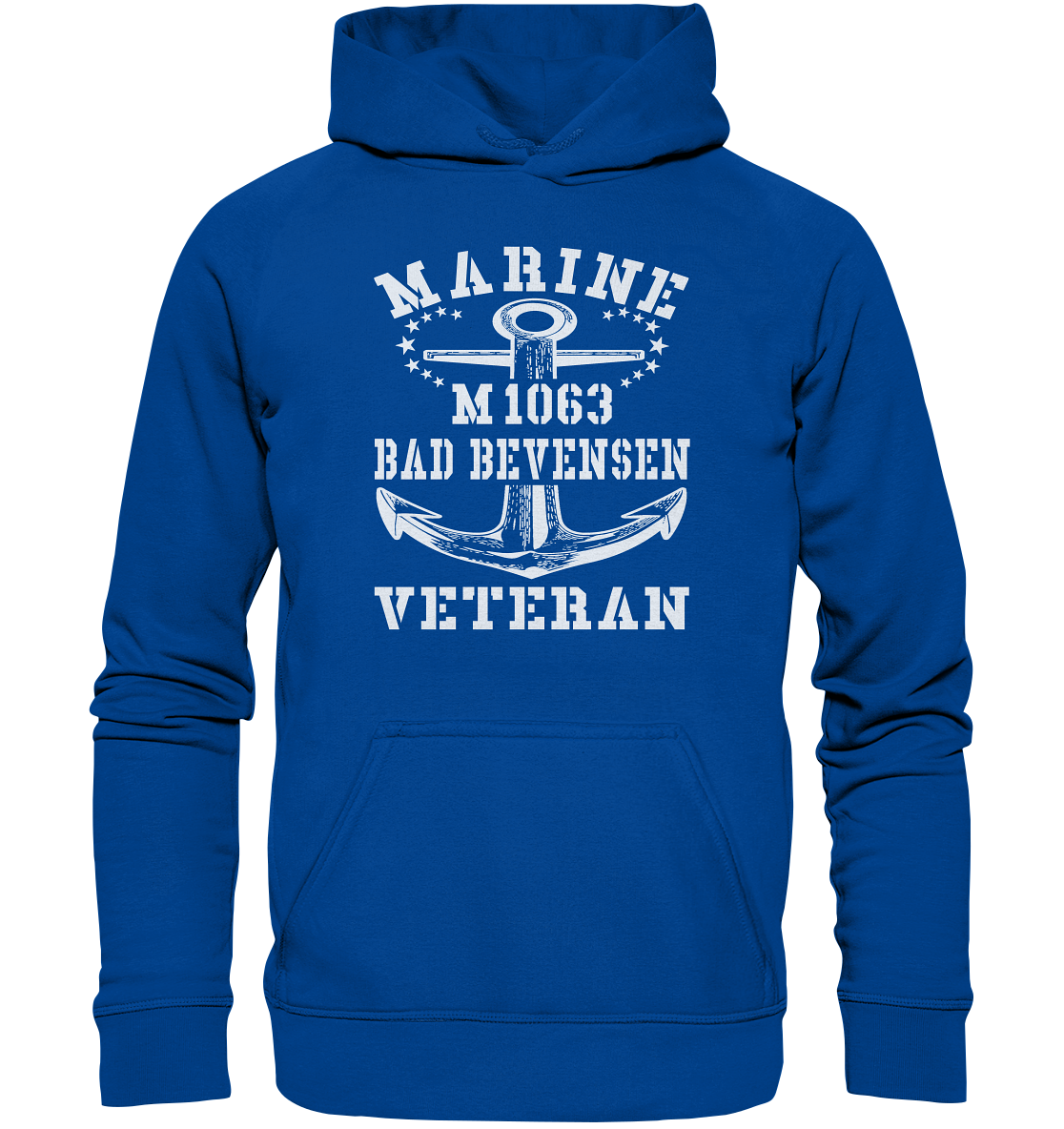 Mij.-Boot M1063 BAD BEVENSEN Marine Veteran - Basic Unisex Hoodie