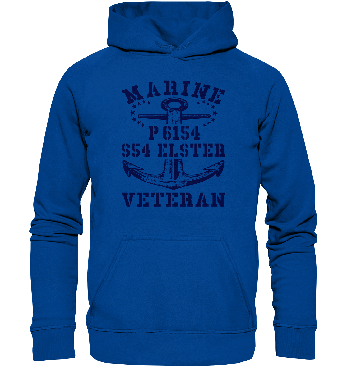 P6154 S54 ELSTER Marine Veteran - Basic Unisex Hoodie