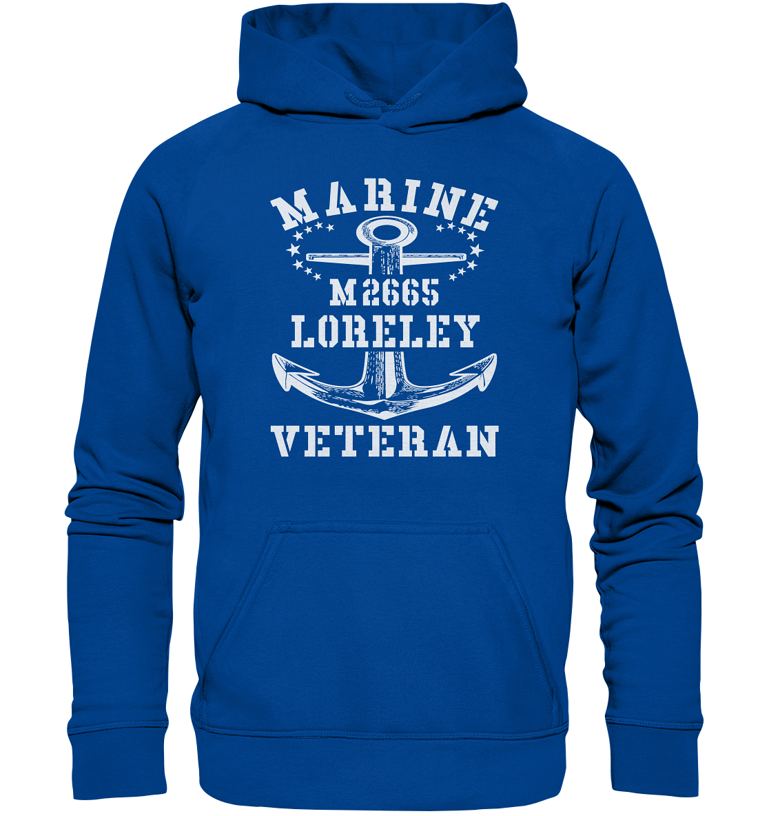 BiMi M2665 LORELEY Marine Veteran - Basic Unisex Hoodie
