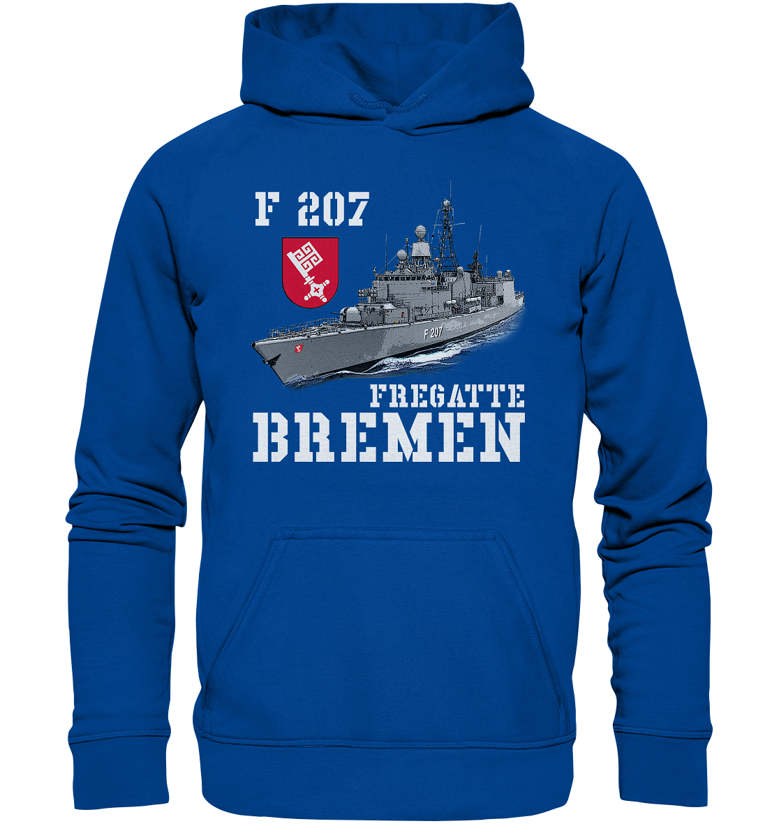 F207 Fregatte BREMEN - Basic Unisex Hoodie
