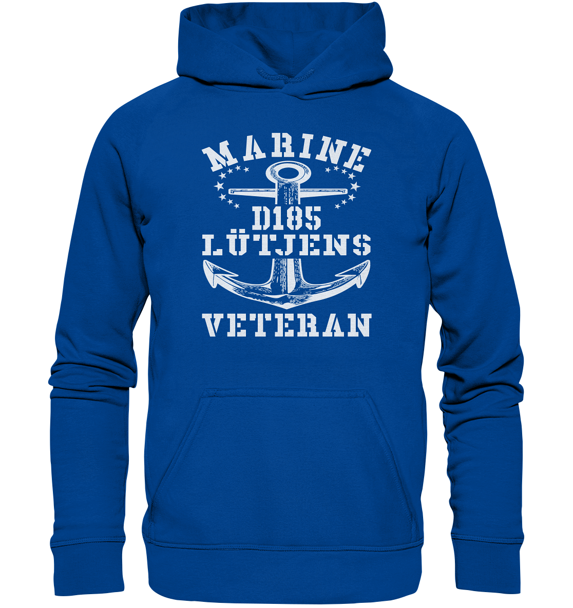 Zerstörer D185 LÜTJENS Marine Veteran - Basic Unisex Hoodie