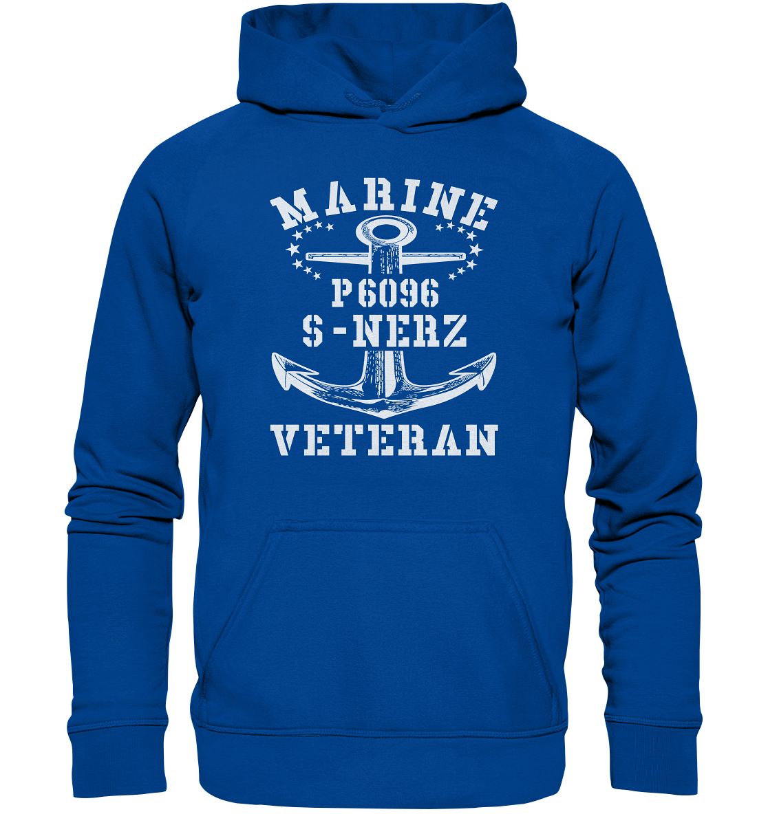 P6096 S-NERZ Marine Veteran - Basic Unisex Hoodie