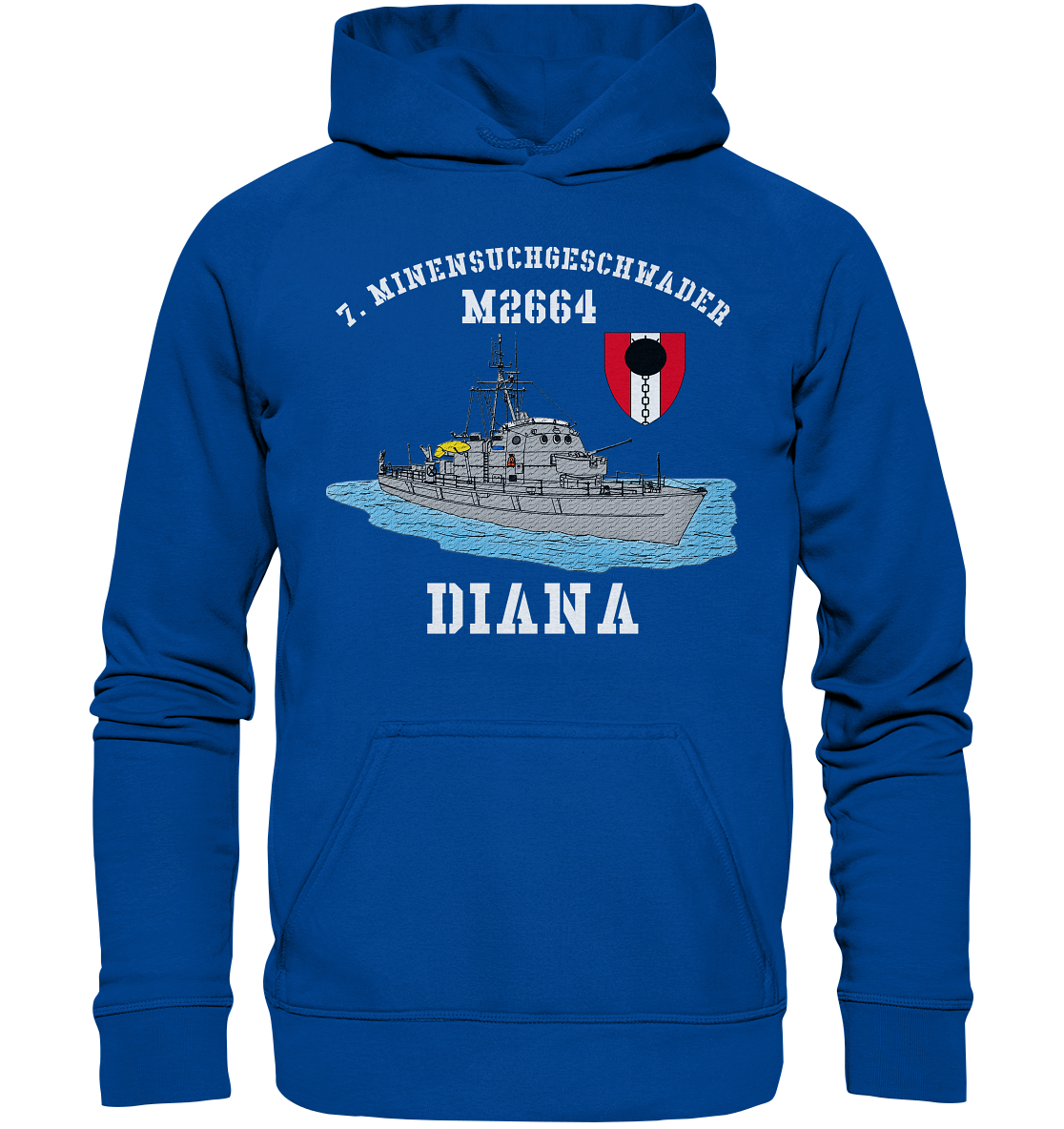 M2664 DIANA - Basic Unisex Hoodie