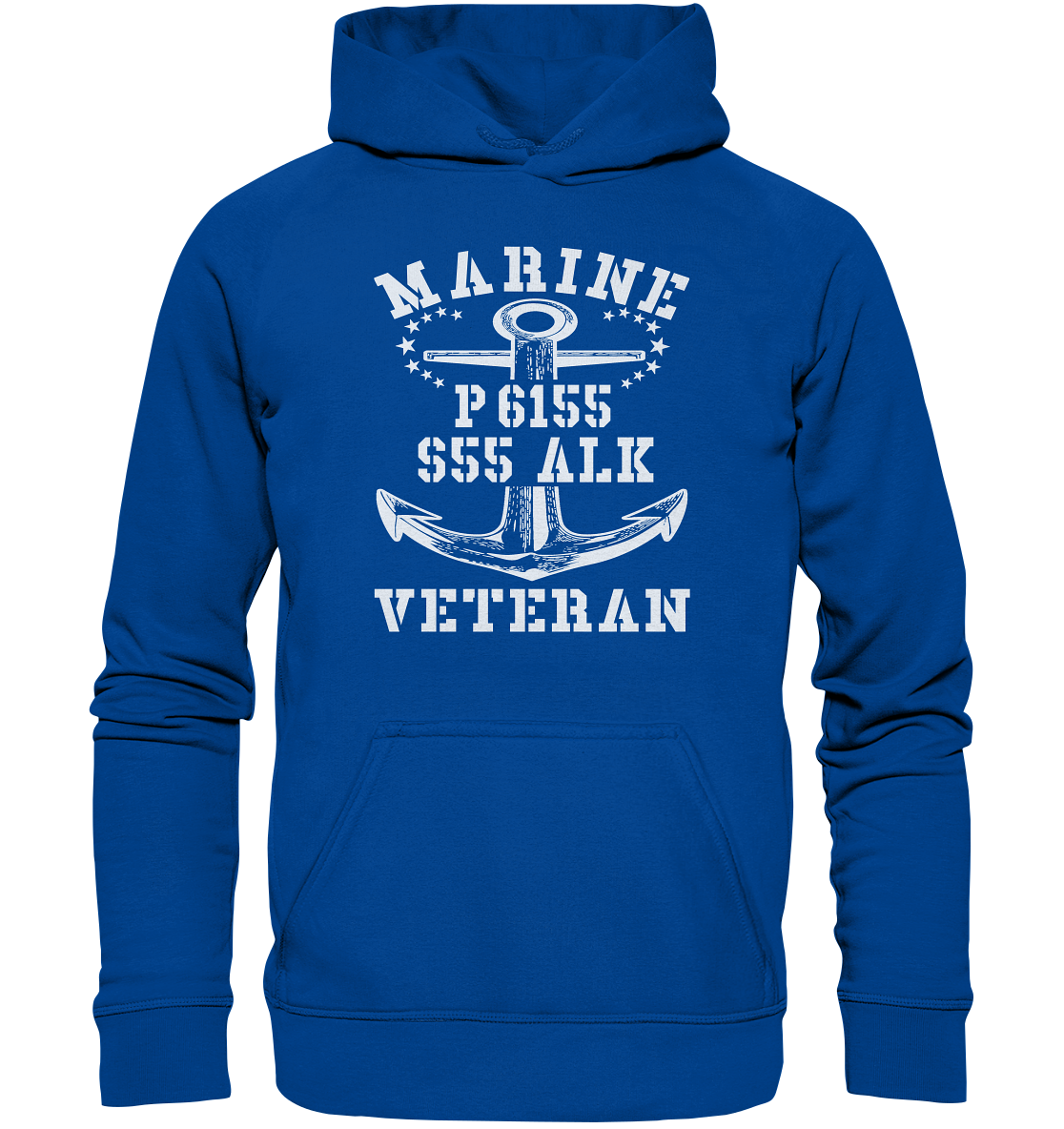 P6155 S55 ALK Marine Veteran - Basic Unisex Hoodie