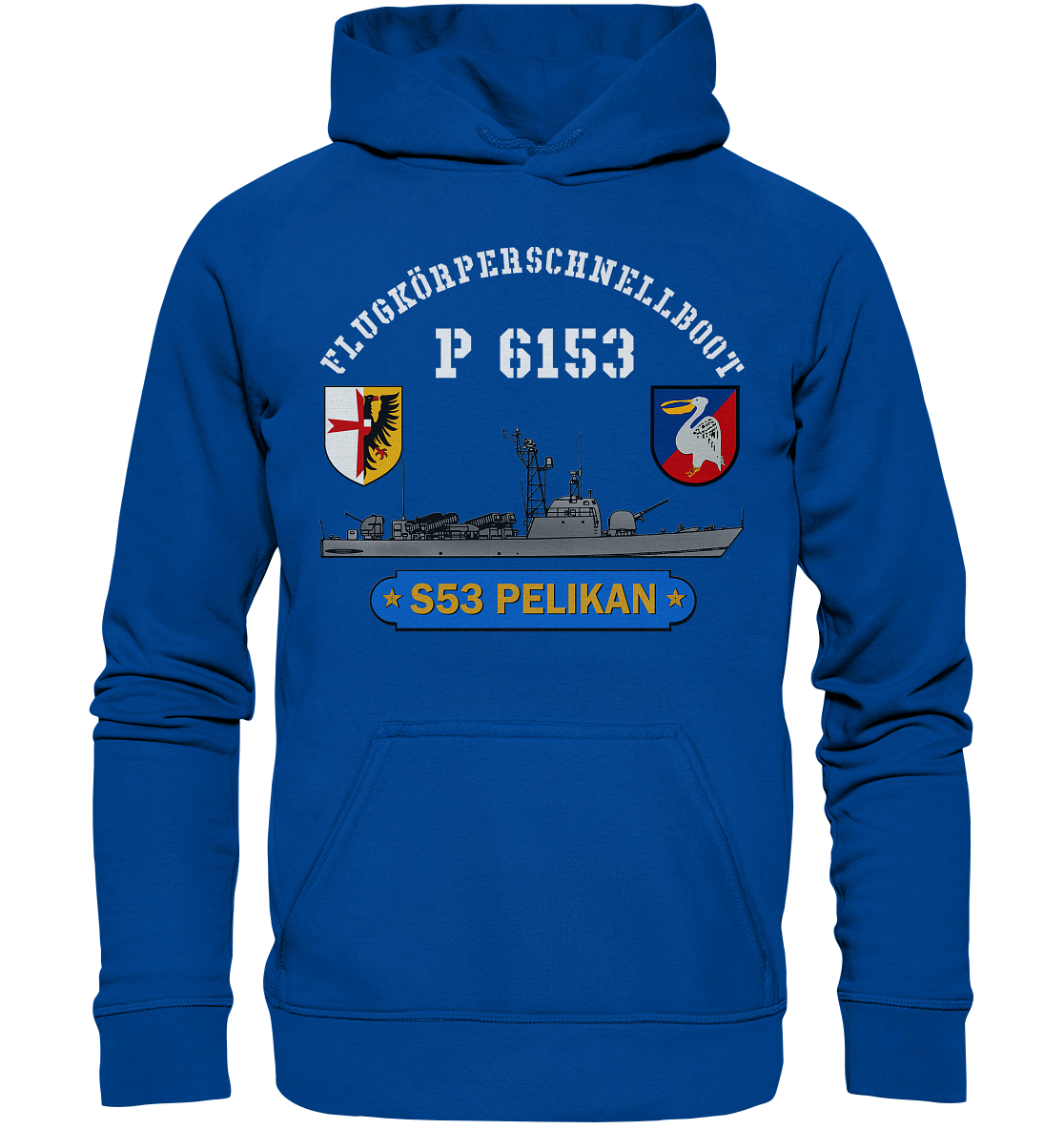 P53 PELIKAN m. Wappen - Basic Unisex Hoodie