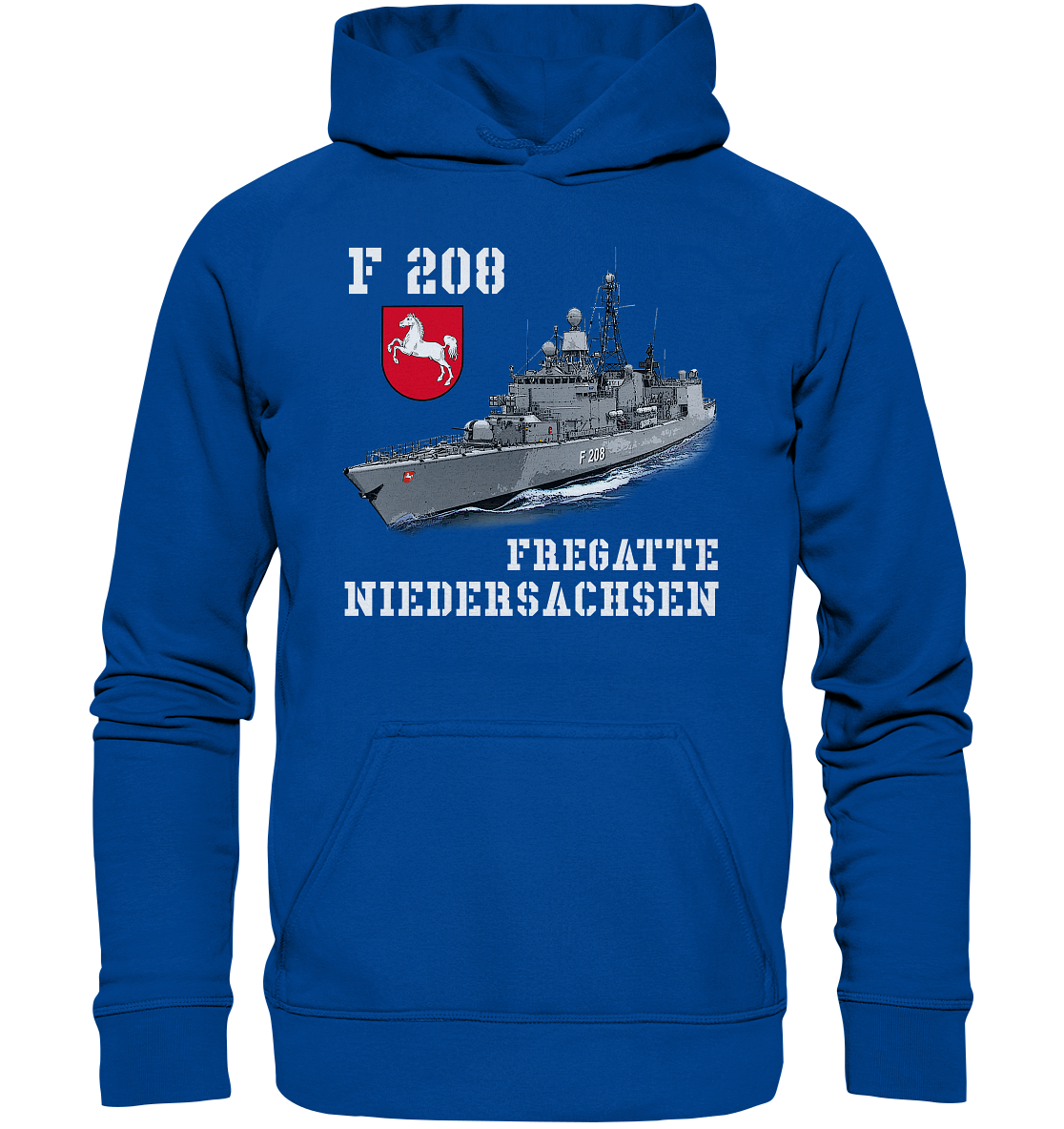 F208 Fregatte NIEDERSACHSEN - Basic Unisex Hoodie