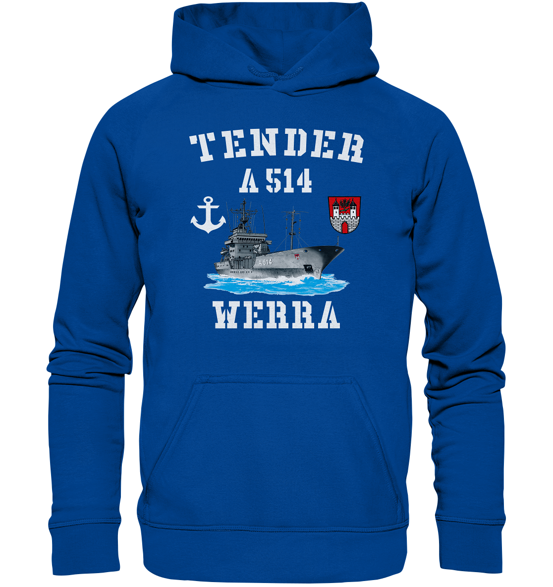 Tender A514 WERRA Anker - Basic Unisex Hoodie