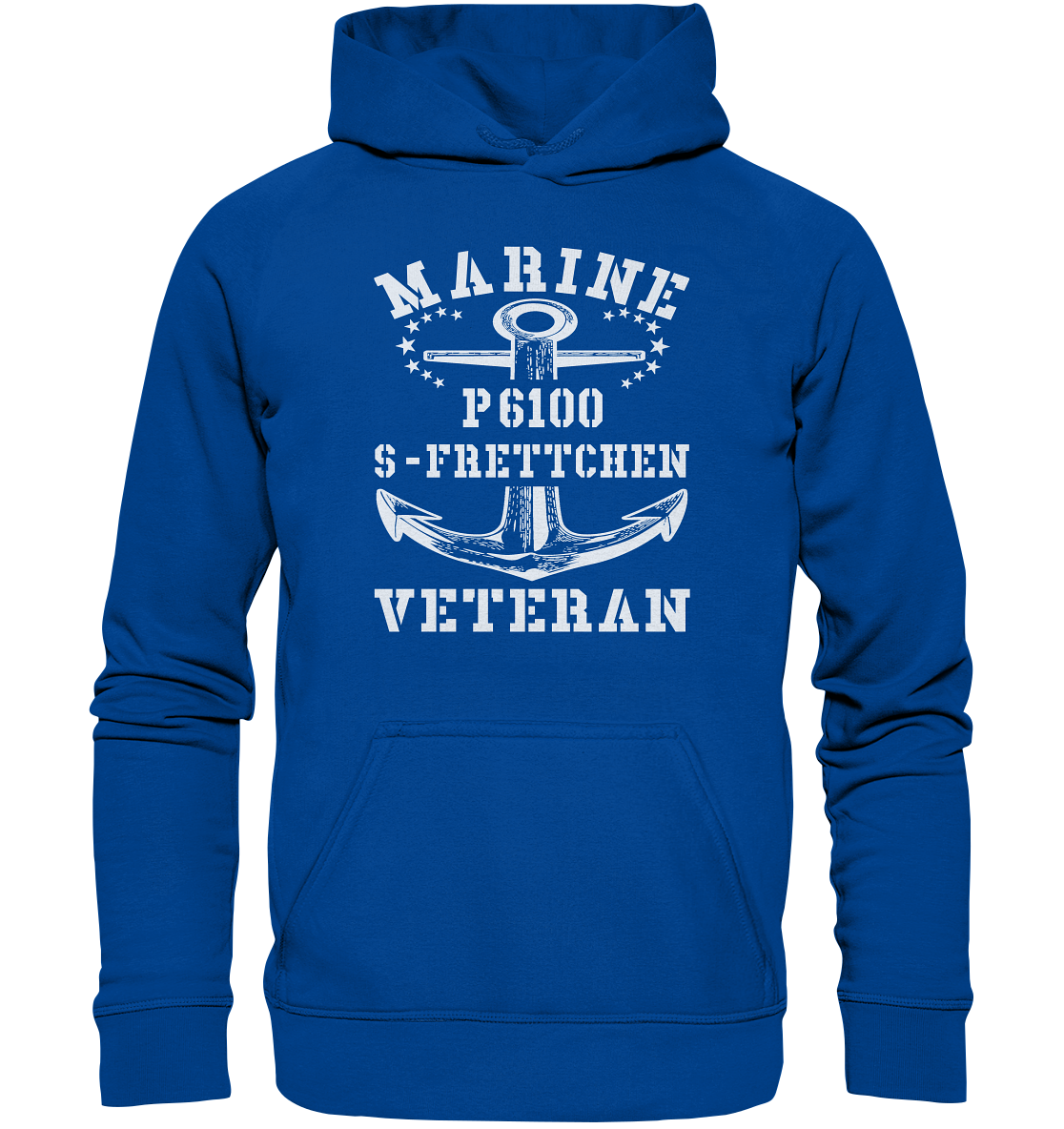 P6100 S-FRETTCHEN Marine Veteran - Basic Unisex Hoodie