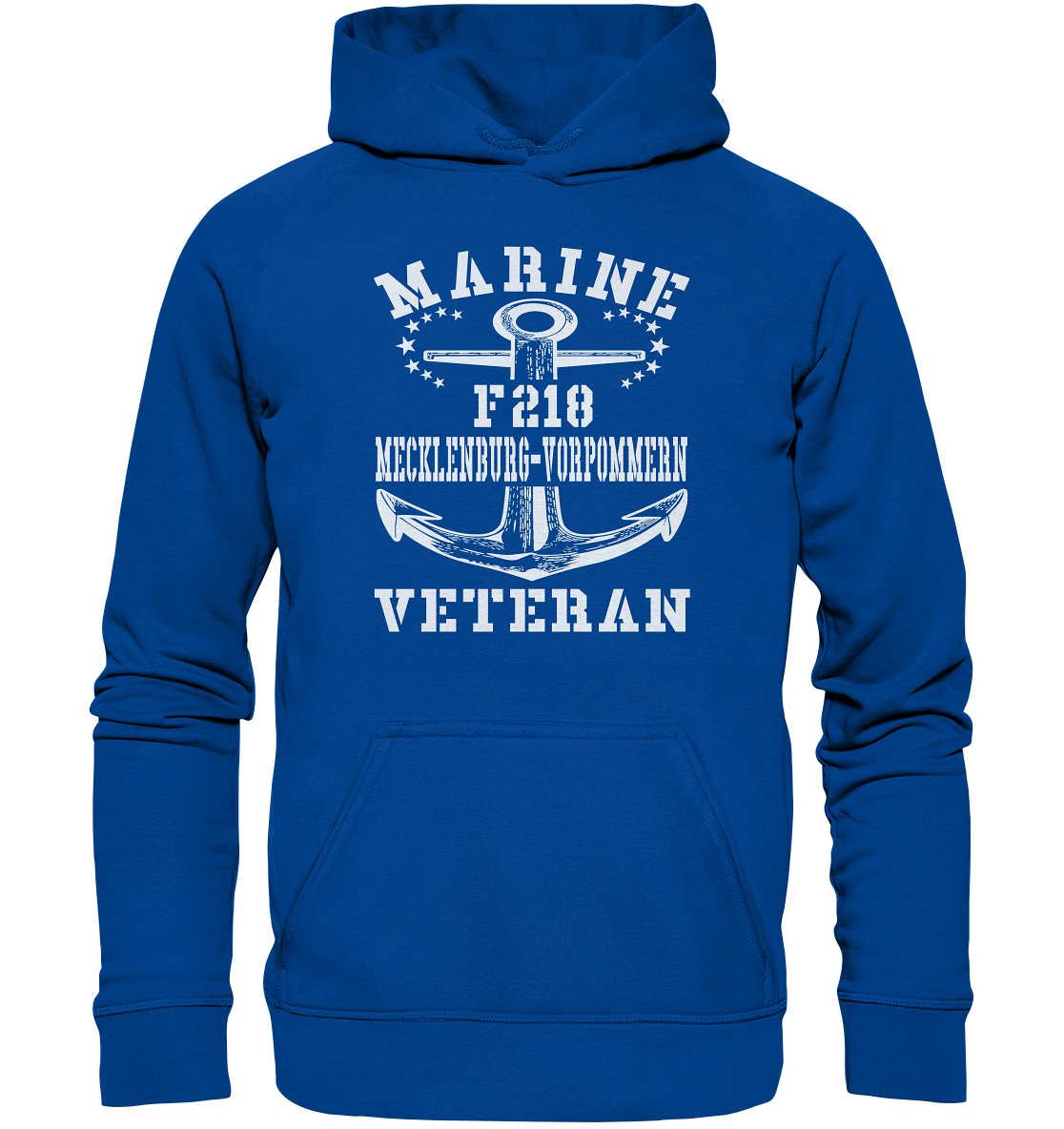 Fregatte F218 MECKLENBURG-VORPOMMERN Marine Veteran - Basic Unisex Hoodie