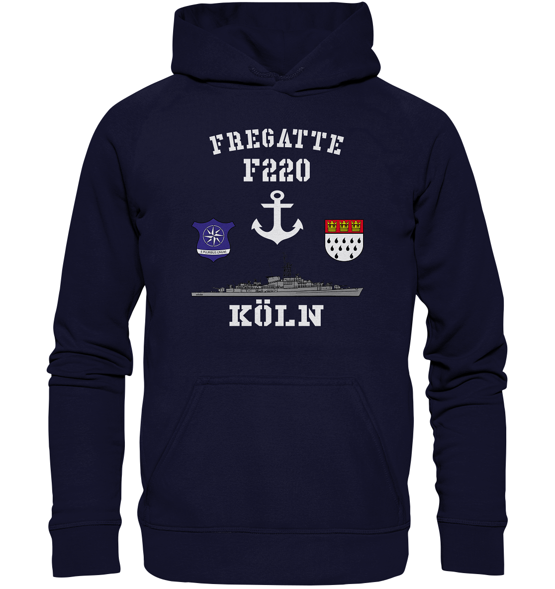 Fregatte F220 KÖLN Anker - Basic Unisex Hoodie