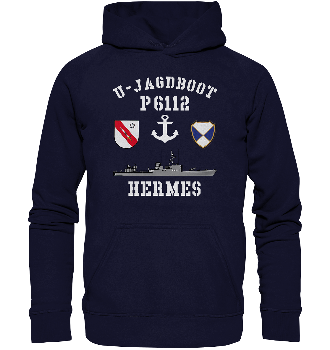 U-Jagdboot P6112 HERMES Anker - Basic Unisex Hoodie