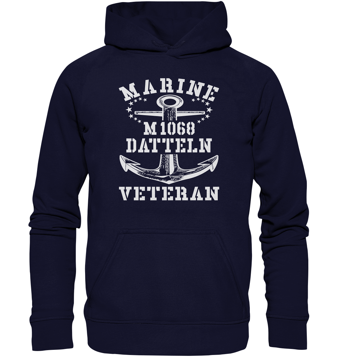 Mij.-Boot M1068 DATTELN Marine Veteran - Basic Unisex Hoodie